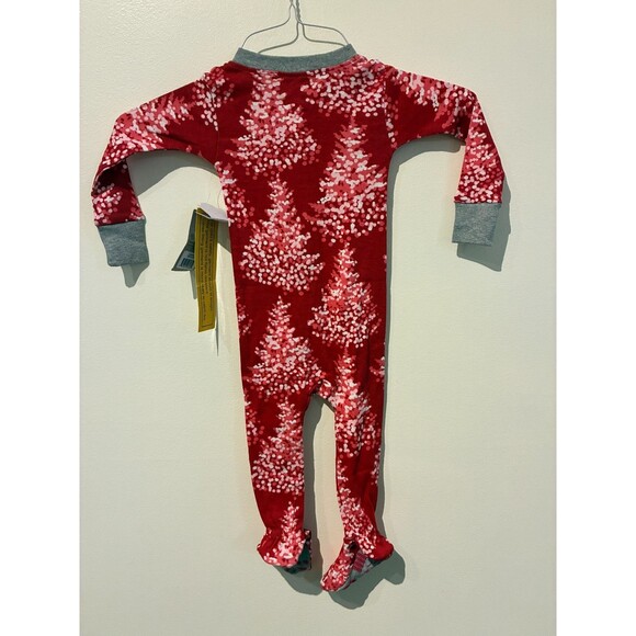NWT Honest Baby Red Christmas Tree Sleeper - 12M - Picture 2 of 4